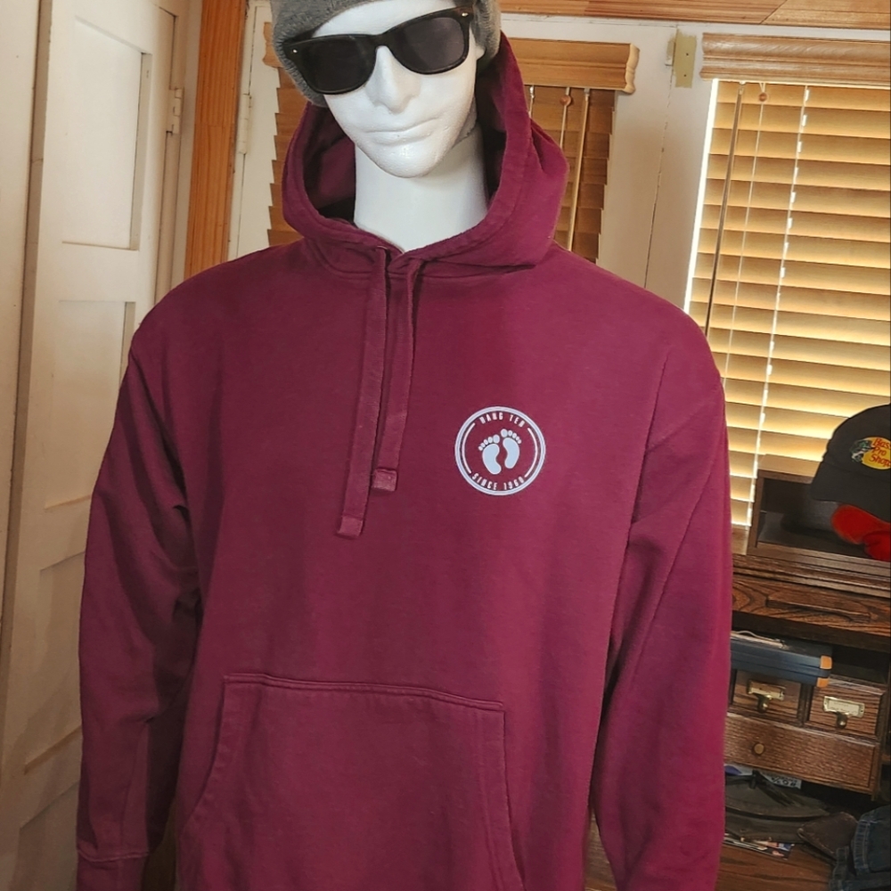 Hang Ten Long Sleeve Heavy Weight Pullover Hoodie In Size XL